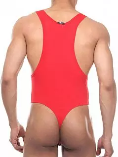 Мужское красное стринг боди Oboy Sexy Boys 5003c06
